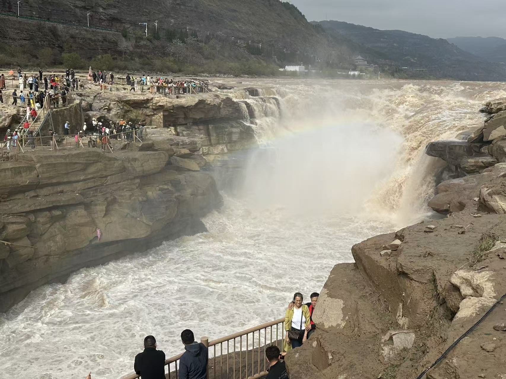 壶口瀑布主瀑近景